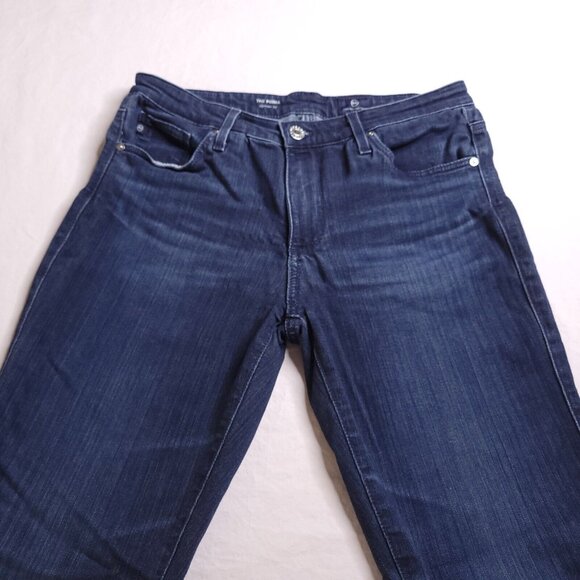 AG Womens The Prima Cigarette Leg Jeans 27R Low Rise Dark Wash Stretch - Picture 5 of 8